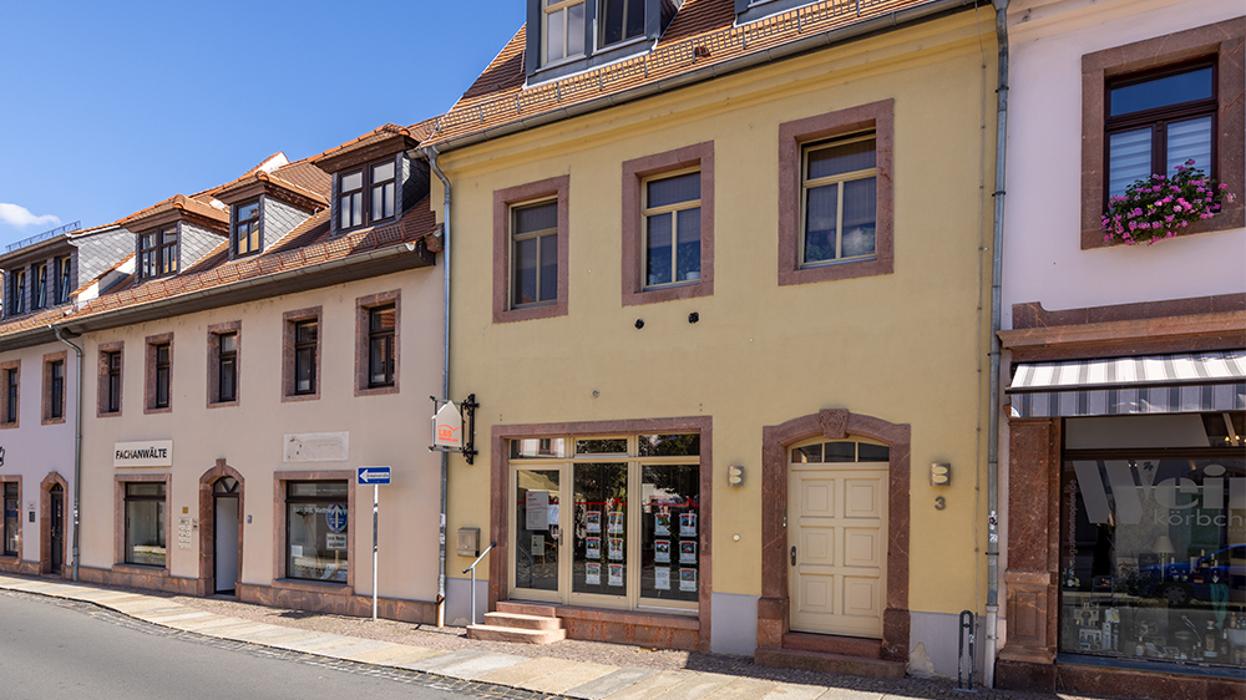 LBS in Grimma, Brückenstraße in Grimma