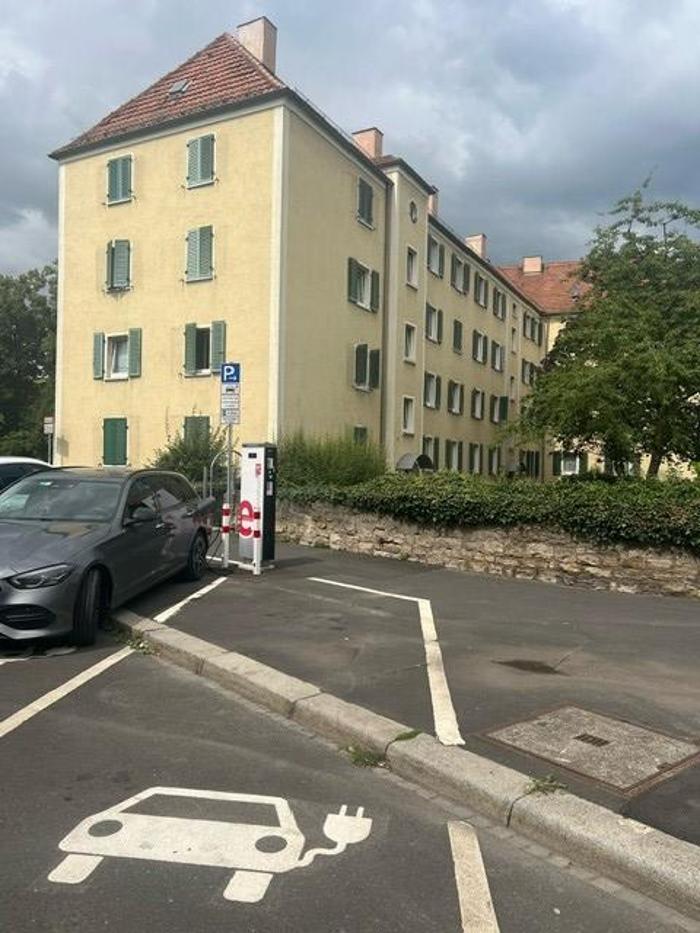 WVV Energie E-Ladestationen, Wredestraße in Würzburg