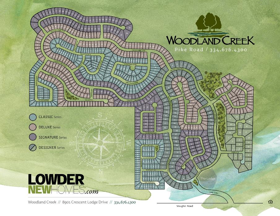Lowder New Homes - Woodland Creek - Pike Road, AL