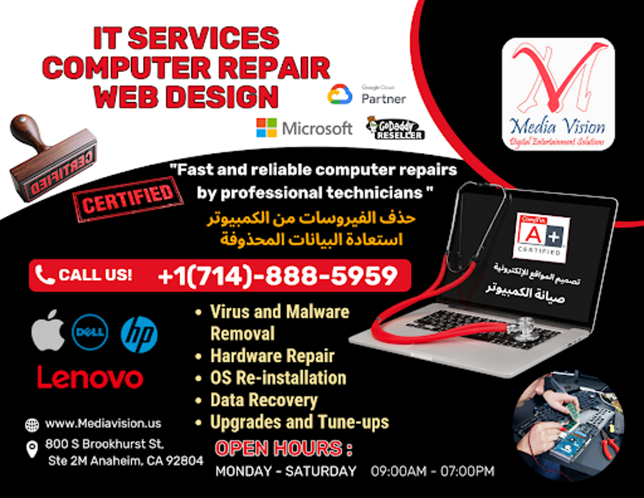MediaVision Computer Repair & IT Services - Anaheim, CA