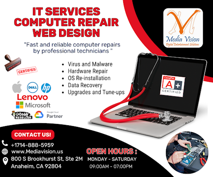 MediaVision Computer Repair & IT Services - Anaheim, CA