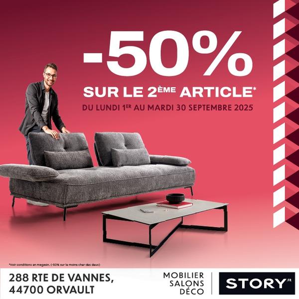 Story Nantes magasin de meubles- canapés -décorations article de ménage et de cuisine, bazar et droguerie (détail)