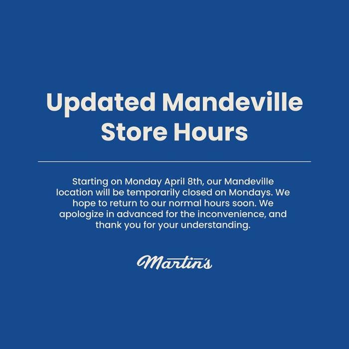 Martin's: Mandeville - Mandeville, LA