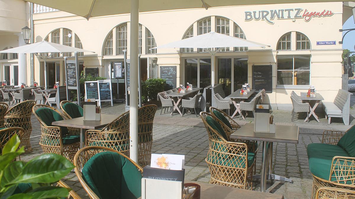 Burwitz Legendär Stralsund, Alter Markt in Stralsund