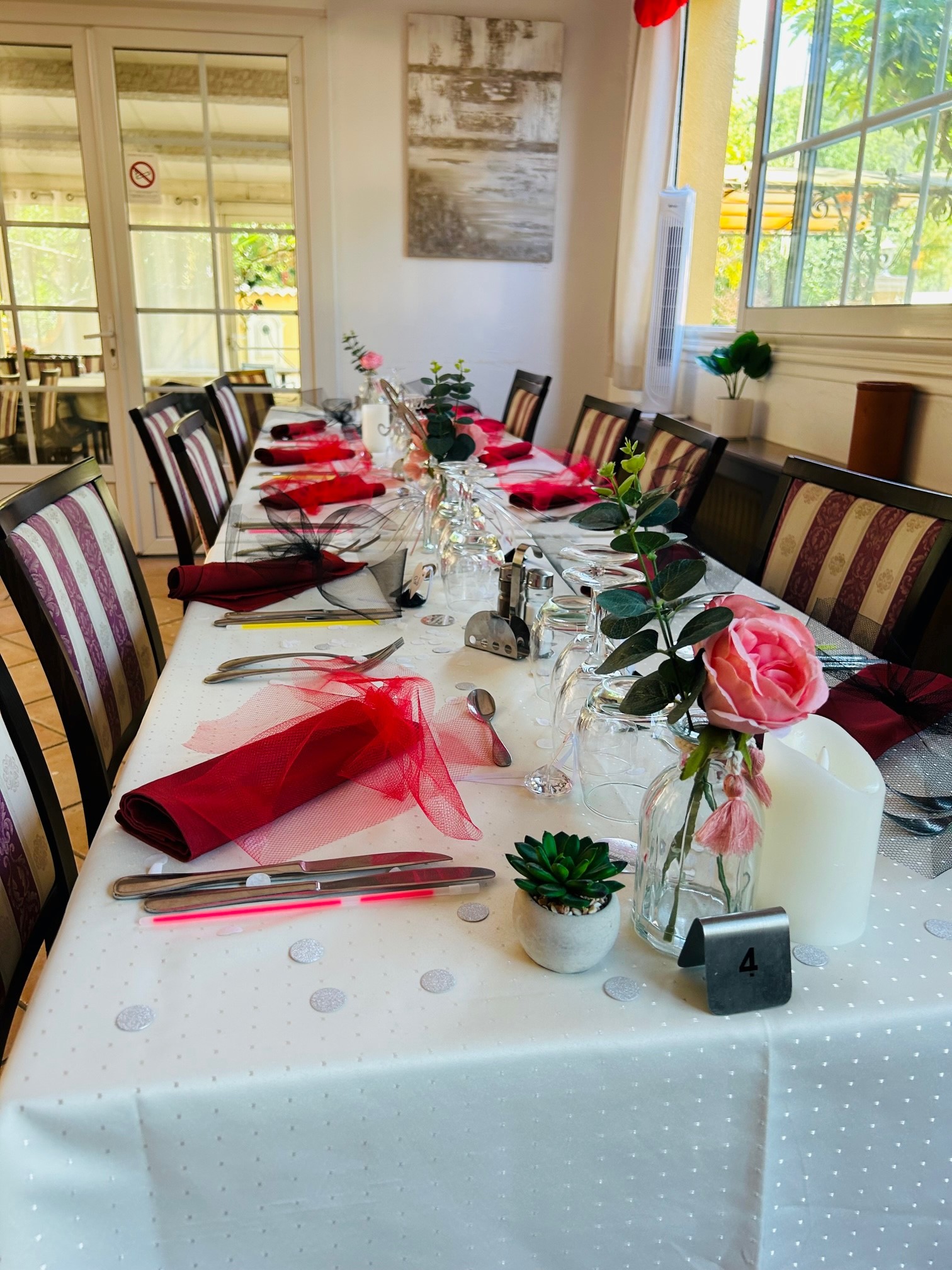 Déco mariage à La Bastide Enchantée
