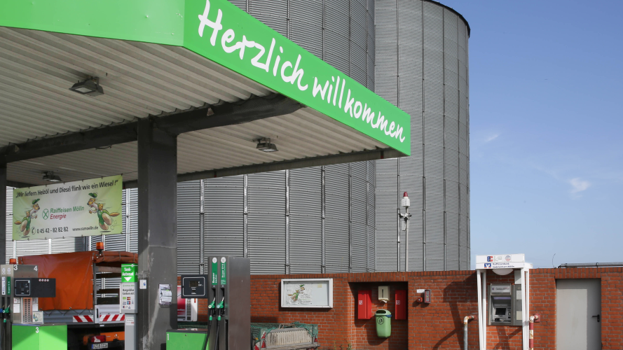 Raiffeisenbank eG, Geldautomat Mölln, Hafenstraße in Mölln