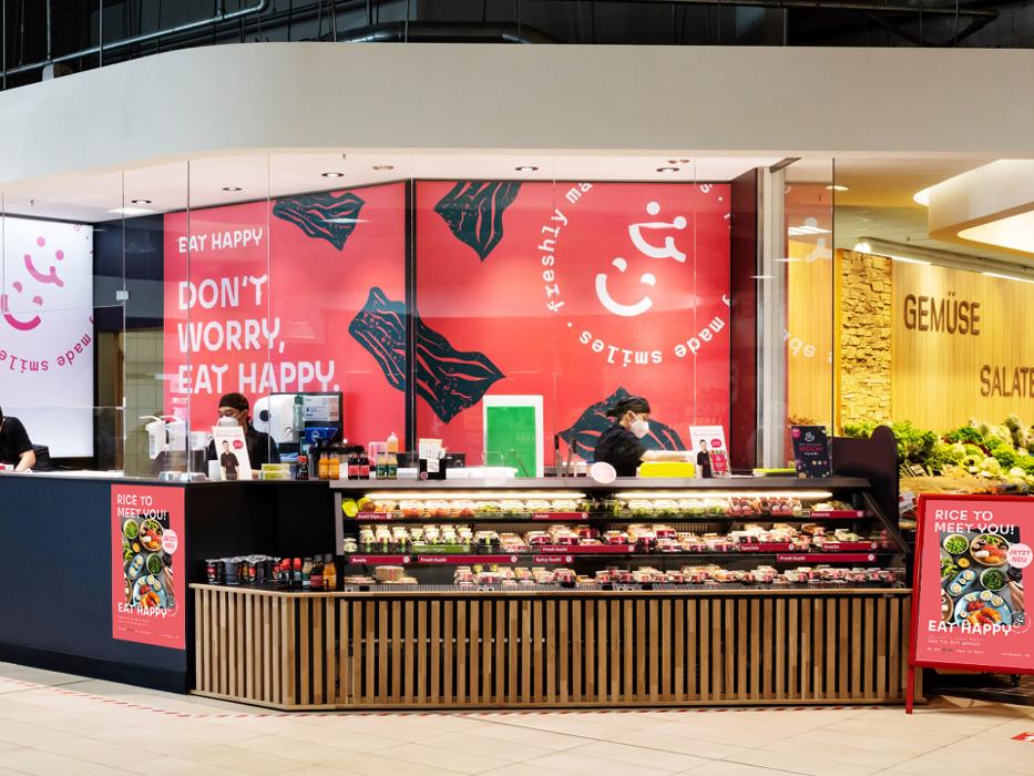 EAT HAPPY, Theatinerstraße in München