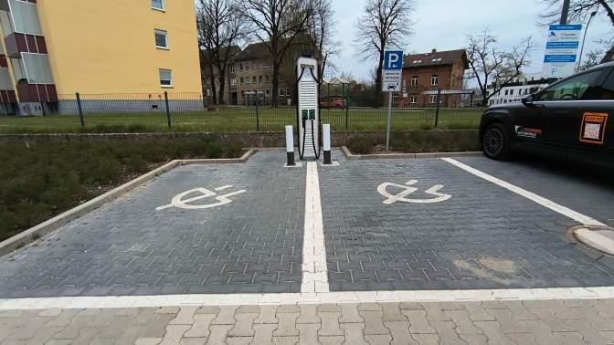 Shell Recharge Charging Station, Prenzlauer Straße in Angermünde