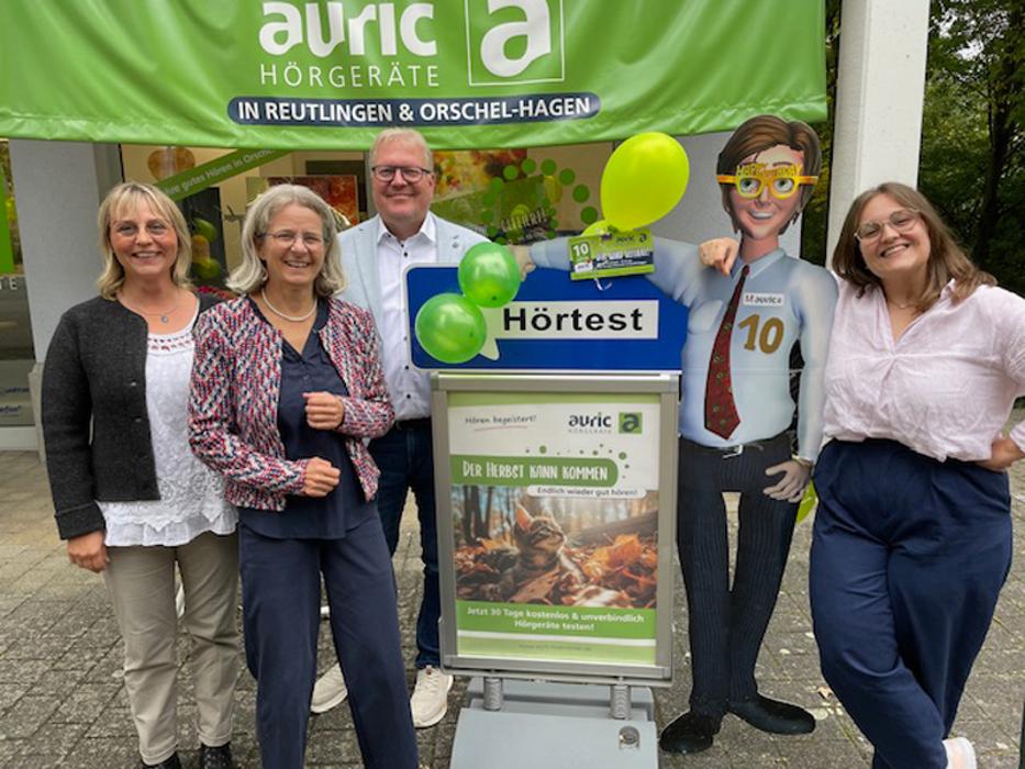 auric Hörcenter Reutlingen Orschel-Hagen, Dresdner Platz in Reutlingen