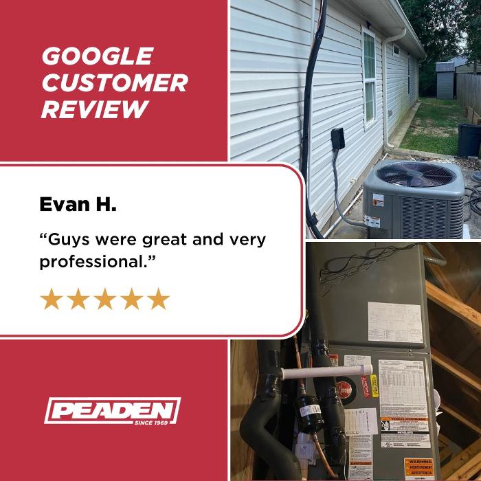 Peaden Air Conditioning, Plumbing & Electrical - Mobile, AL