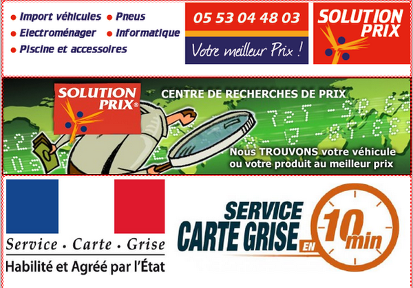 Solution Prix agent automobile