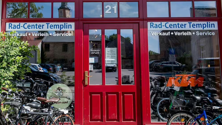 Radcenter Templin GmbH, Pestalozzistraße in Templin