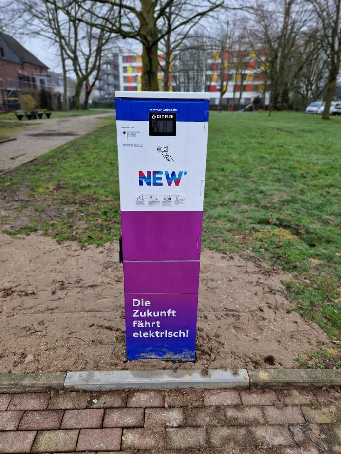 NEW Energie-Ladestation, Aachener Straße in Mönchengladbach