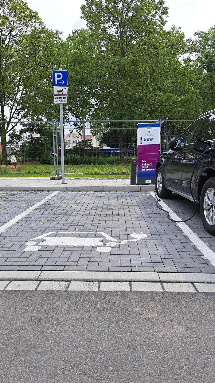 NEW Energie-Ladestation, Parkstraße in Viersen