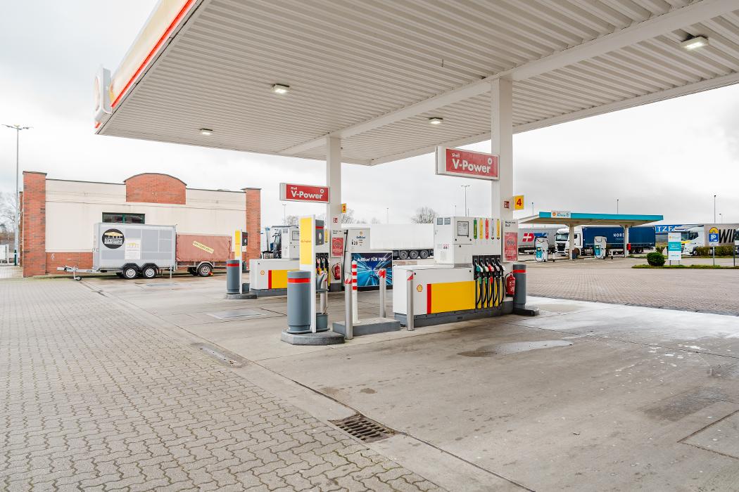 Shell Recharge Charging Station, Hansestraße in Sittensen