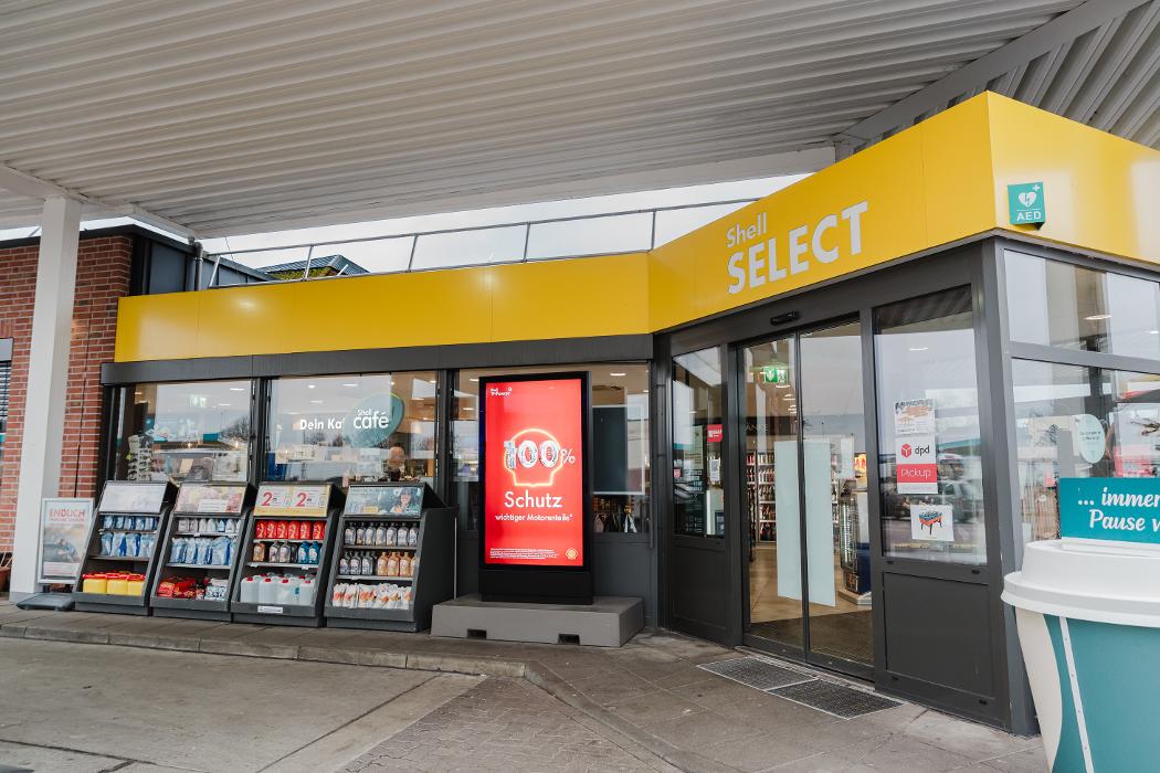 Shell Recharge Charging Station, Hansestraße in Sittensen