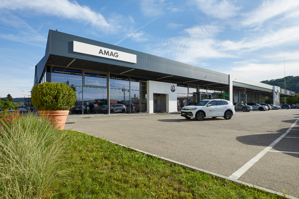 AMAG Wettswil, Moosstrasse in Wettswil am Albis