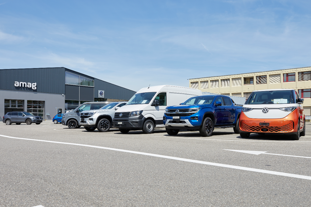 AMAG Wettswil, Moosstrasse in Wettswil am Albis