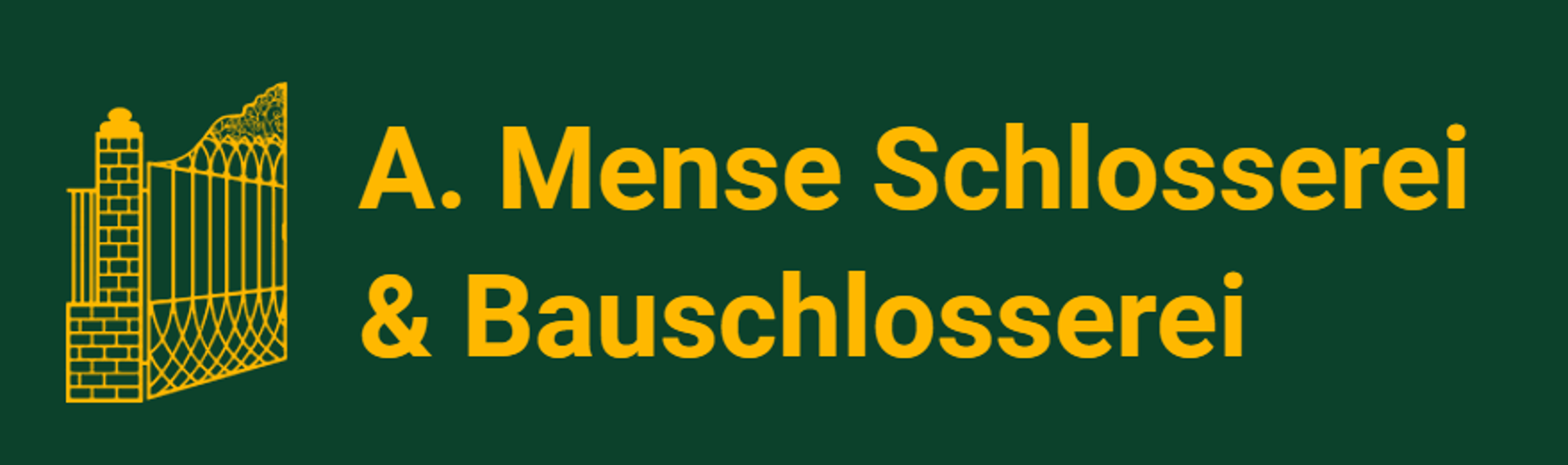 Logo A. Mense Schlosserei & Bauschlosserei