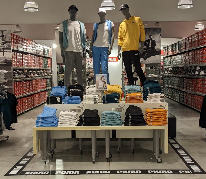 PUMA Outlet Viktring-Klagenfurt, Adi-Dassler-Gasse in Klagenfurt am Wörthersee