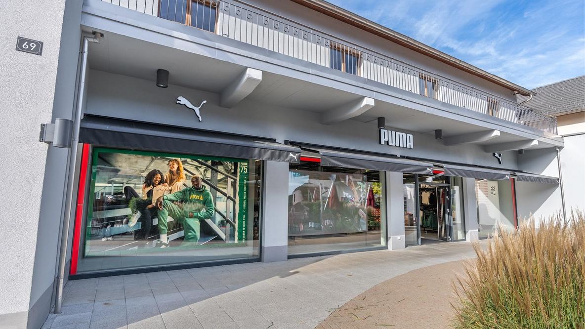 Puma Fashion Outlet Landquart, Tardisstrasse in Landquart