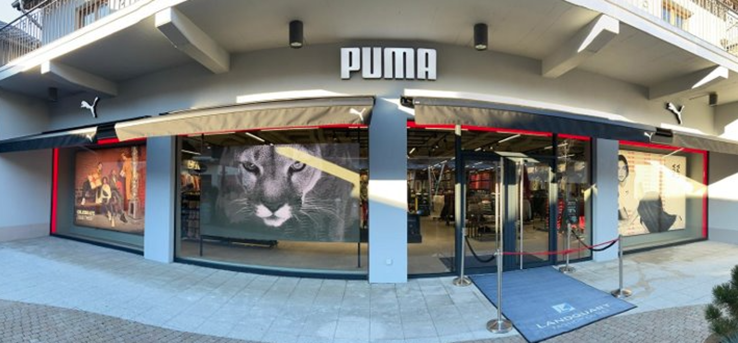 Puma Fashion Outlet Landquart, Tardisstrasse in Landquart