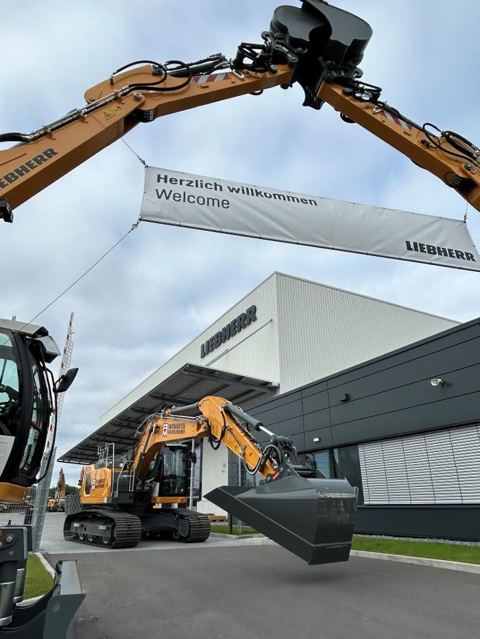 Liebherr-Baumaschinen Vertriebs- und Service GmbH, Heidfeld in Schüttorf