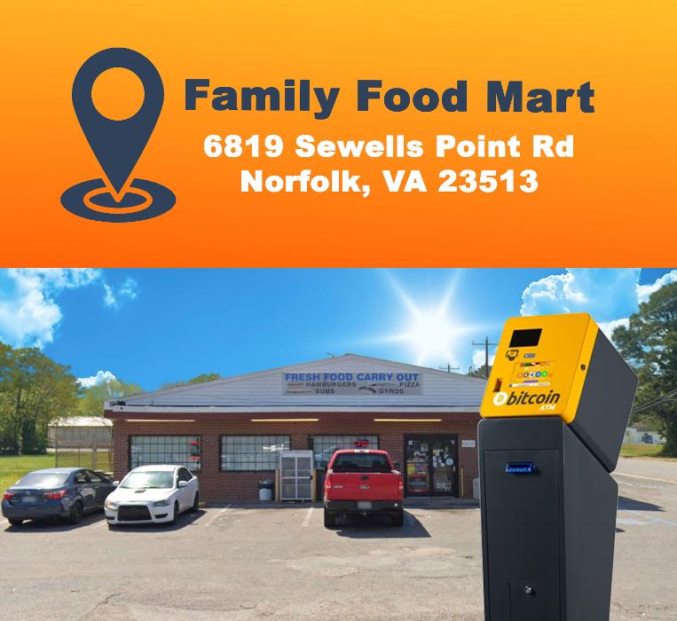 Bitcoin ATM Norfolk - Coinhub - Norfolk, VA