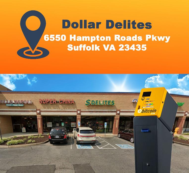 Bitcoin ATM Suffolk - Coinhub - Suffolk, VA