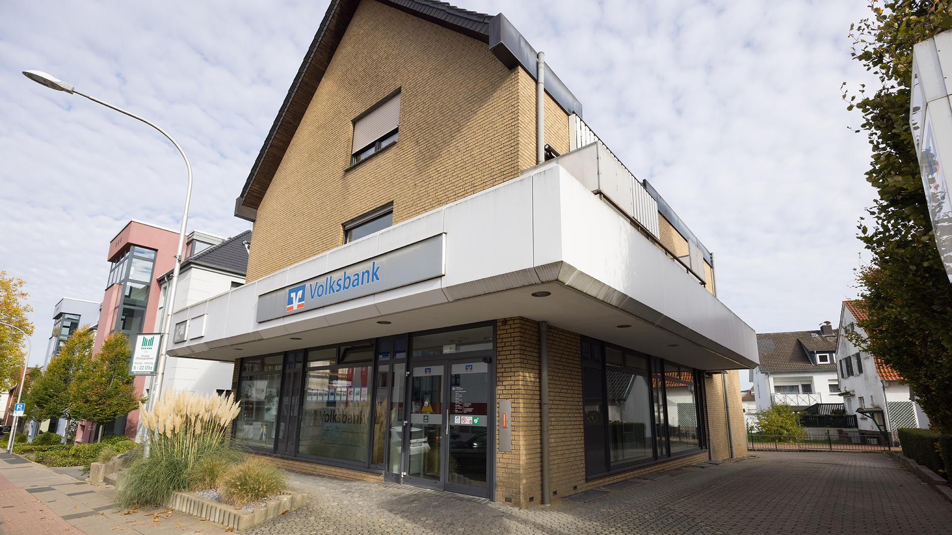 Volksbank in Ostwestfalen eG, Geschäftsstelle Südstadt, Detmolder Straße in Bad Oeynhausen