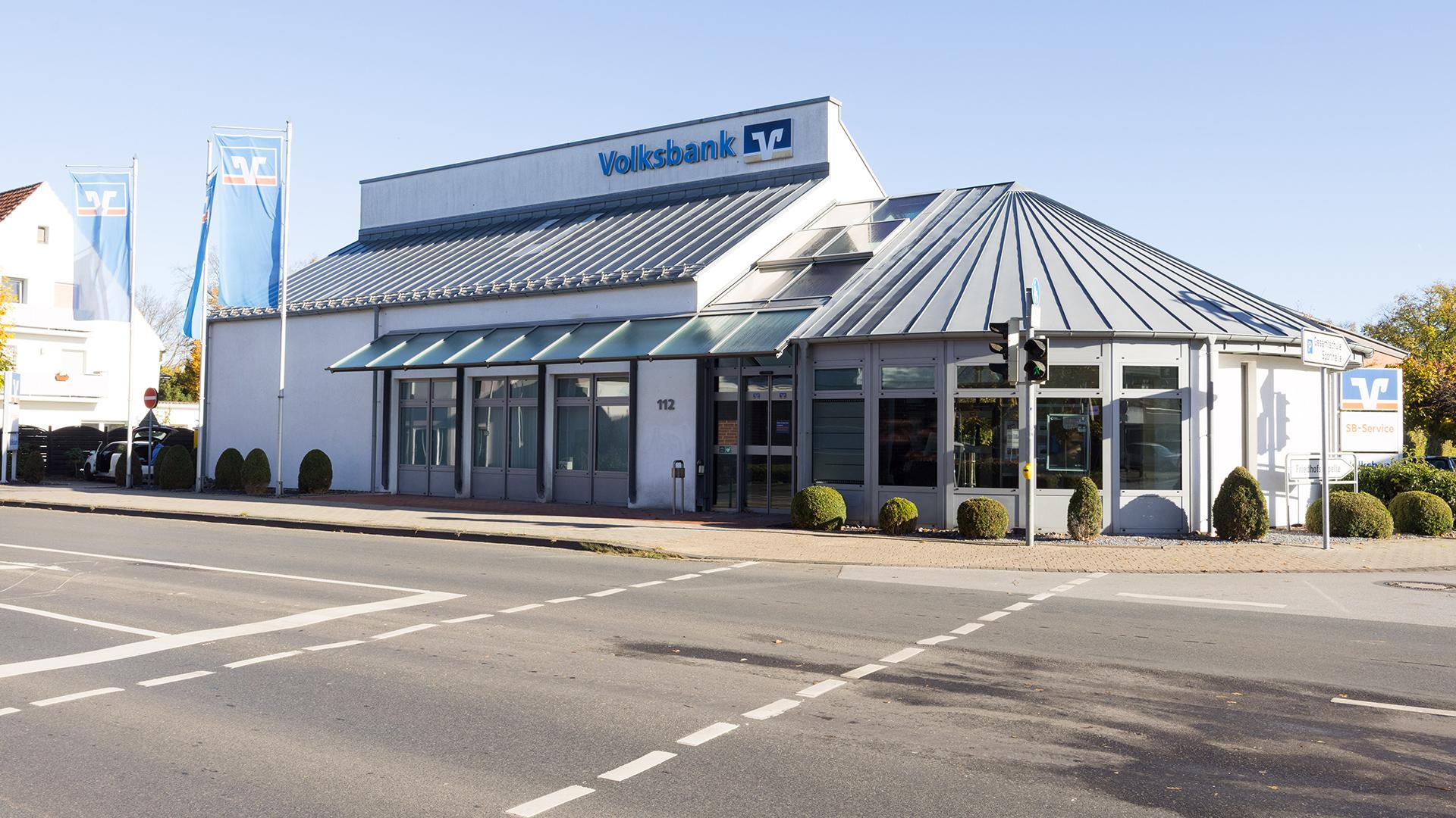 Volksbank in Ostwestfalen eG, Geschäftsstelle Mennighüffen, Lübbecker Straße in Löhne