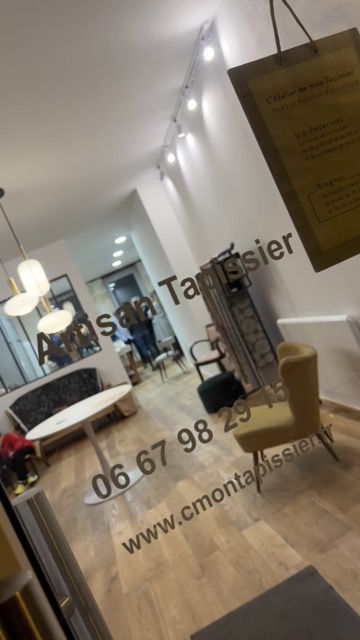L'ATELIER DE MON TAPISSIER rideaux, voilages et tissus d'ameublement (détail)