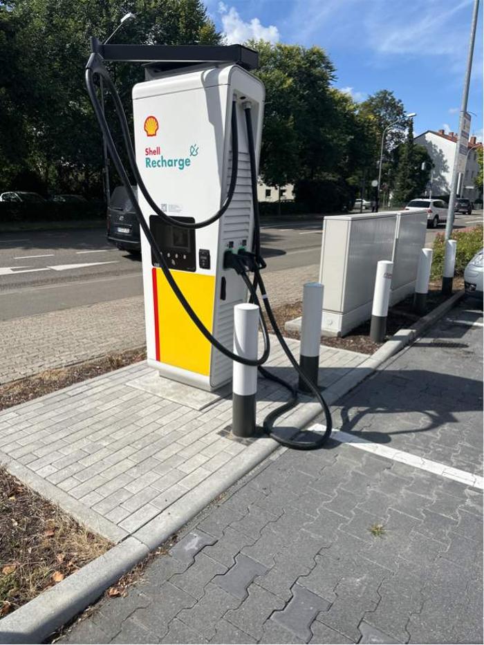 Shell Recharge Charging Station, Dudenhofer Straße in Speyer