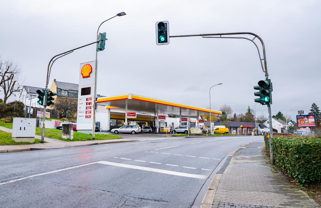 Shell Recharge Charging Station, Berggärtenstraße in Neuwied