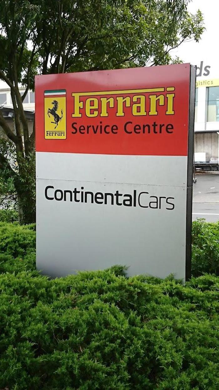 Continental Cars Ferrari Service Centre Auckland