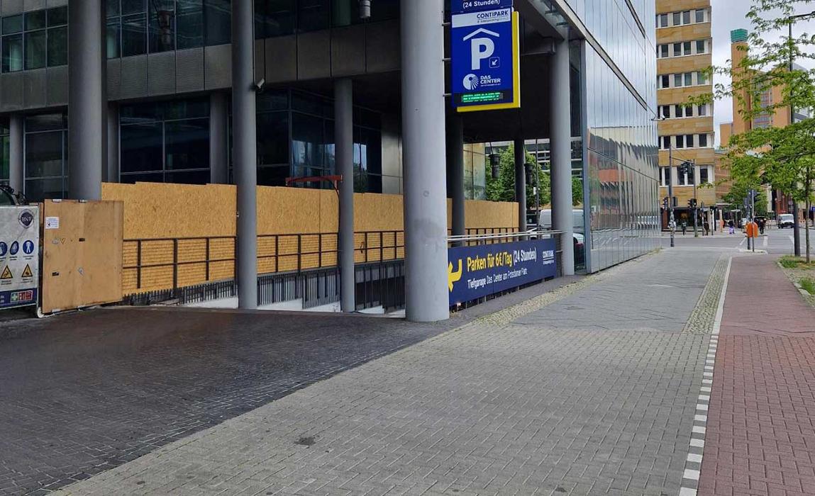 CONTIPARK Tiefgarage Center am Potsdamer Platz, Bellevuestraße in Berlin