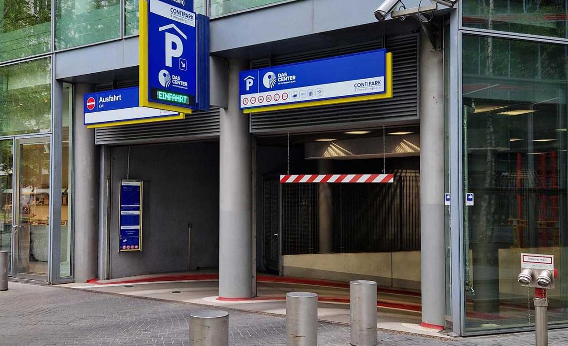 CONTIPARK Tiefgarage Center am Potsdamer Platz, Bellevuestraße in Berlin