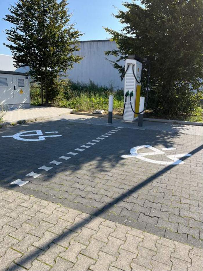 Shell Recharge Charging Station, Bornstraße in Dortmund