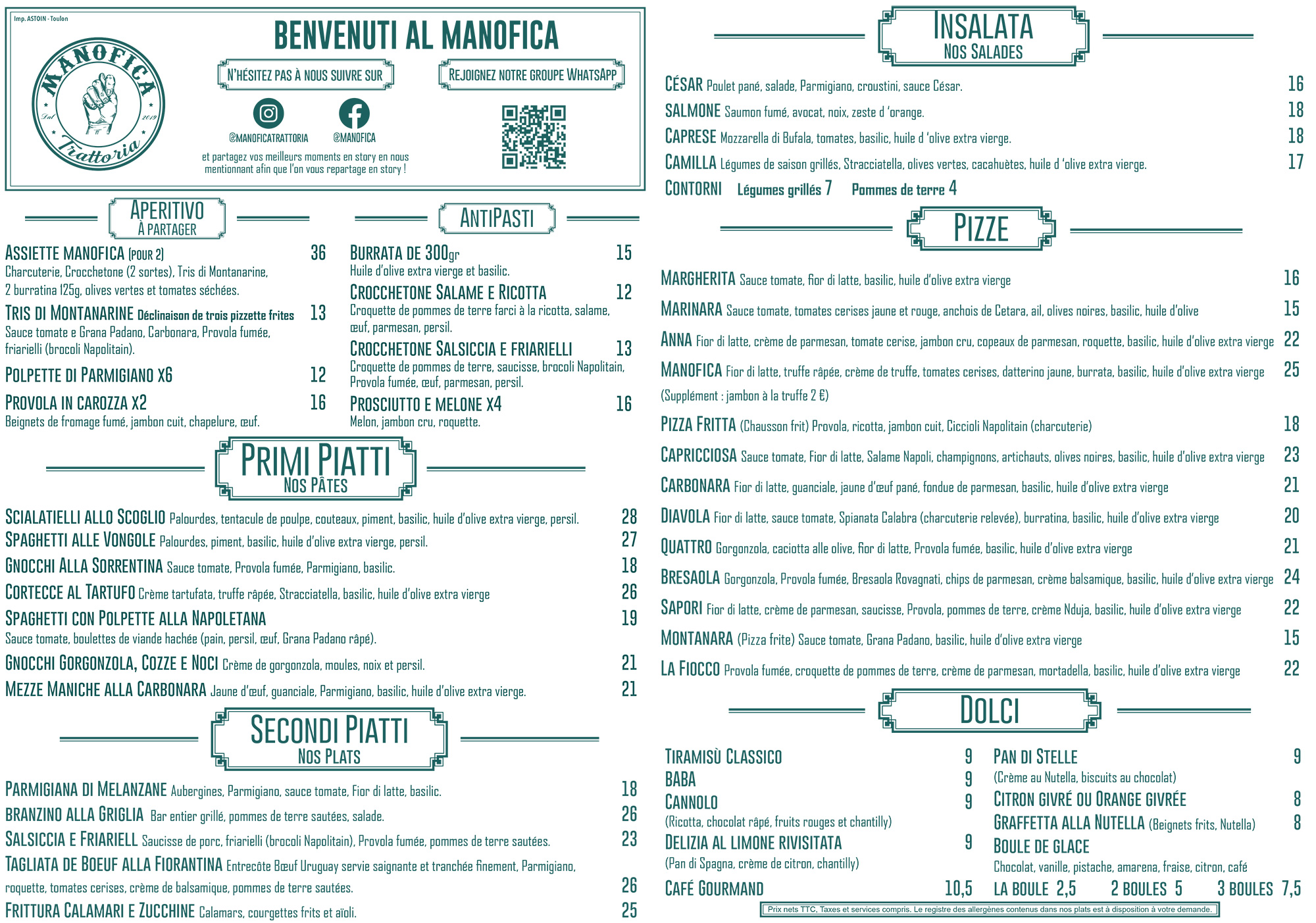 La carte La carte