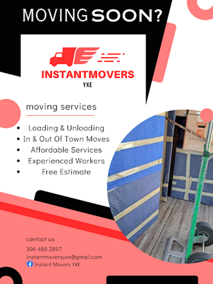 Instant Movers YXE