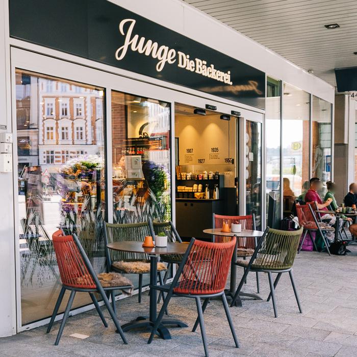 Junge Die Bäckerei., Gänsemarkt in Hamburg