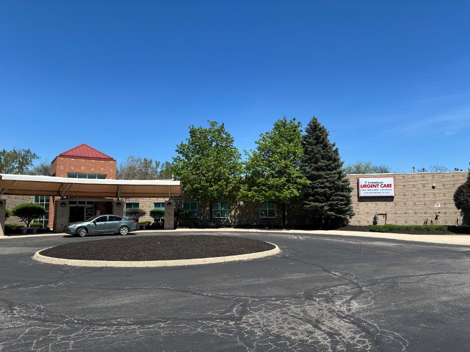 Outside of Hometown Urgent Care & Occupational Health in Columbus, Ohio.