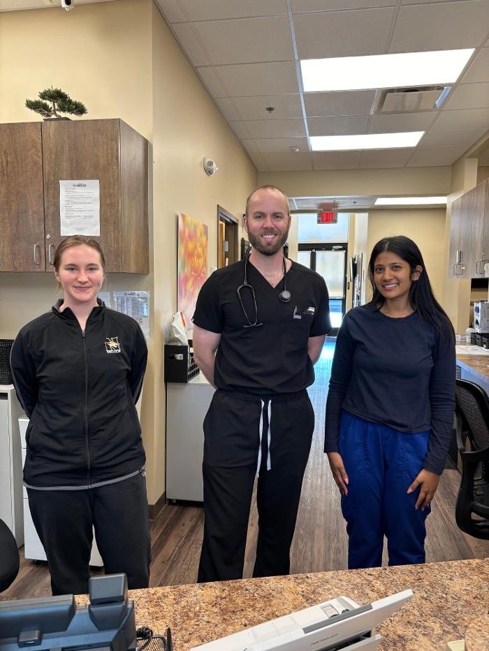 Staff at Hometown Urgent Care & Occupational Health in Hilliard, Ohio.