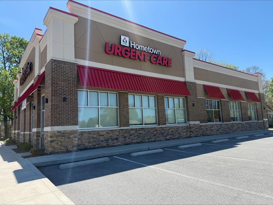 Outside building of Hometown Urgent Care & Occupational Health in Mentor On The Lake, Ohio