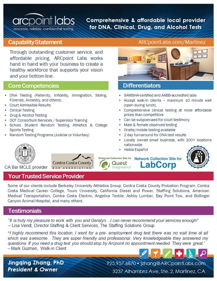 ARCpoint Labs of Martinez - Martinez, CA