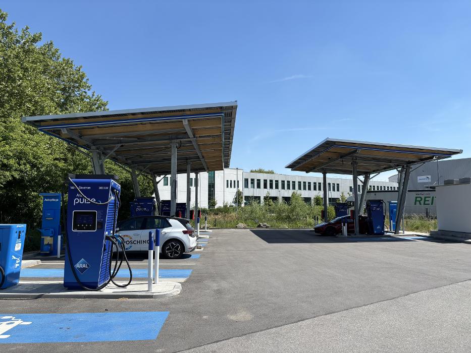 Aral pulse Ladestation, Siemensstraße in Wörth a. d. Isar