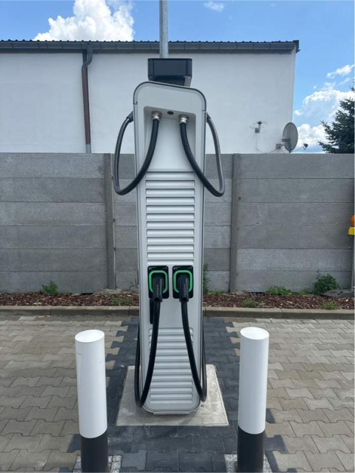 Shell Recharge Charging Station, Brücker Landstraße in Bad Belzig