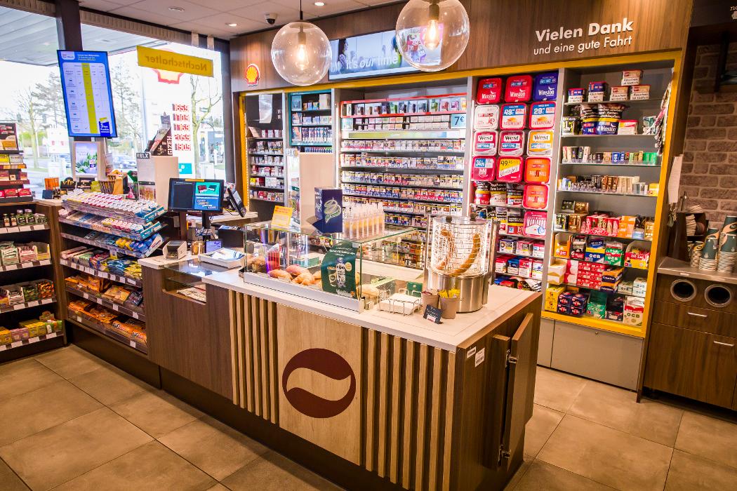 Shell Recharge Charging Station, Dießemer Bruch in Krefeld