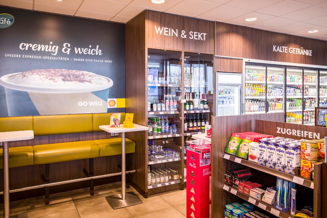 Shell Recharge Charging Station, Dießemer Bruch in Krefeld