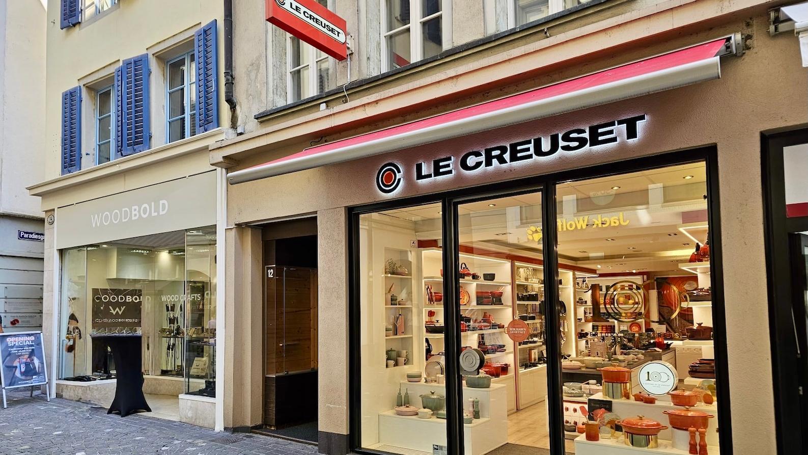 Le Creuset, Kapellgasse in Luzern
